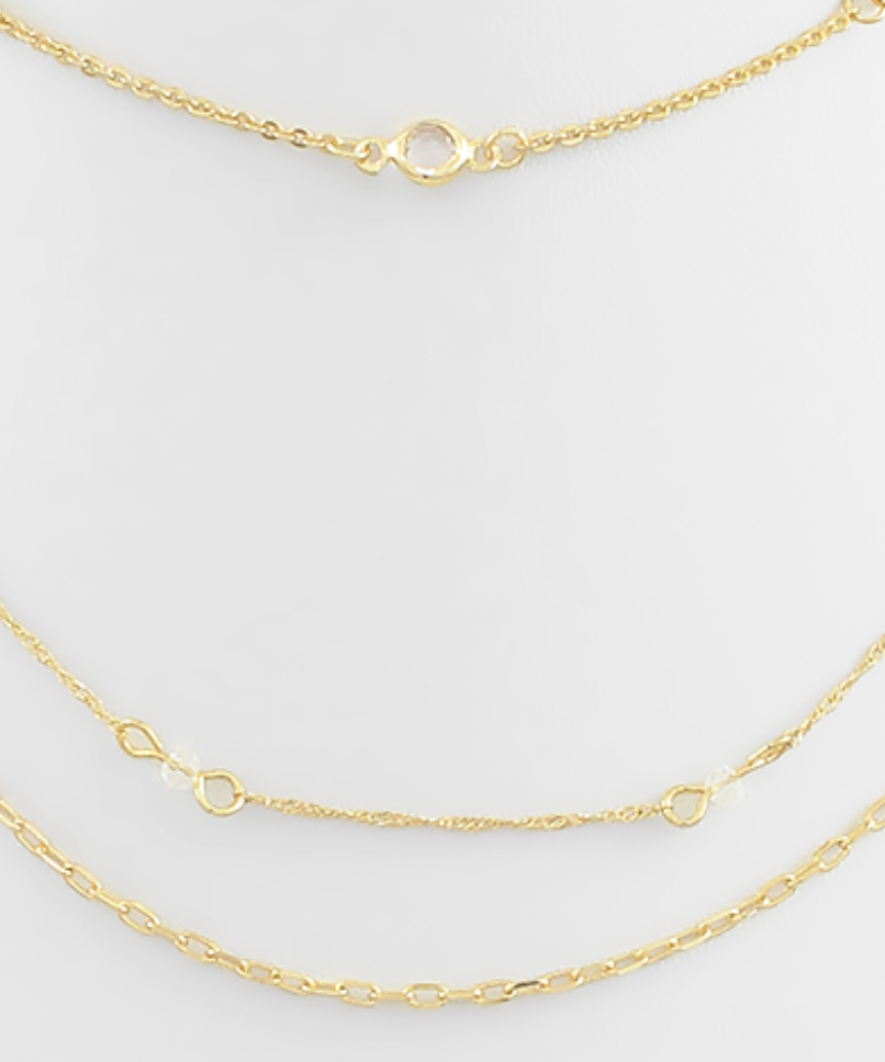 Class Charm Necklace Set