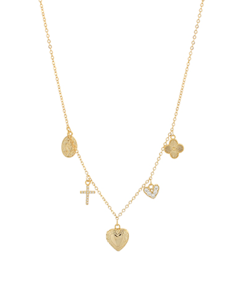Locket Charm Necklace