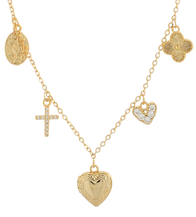 Locket Charm Necklace
