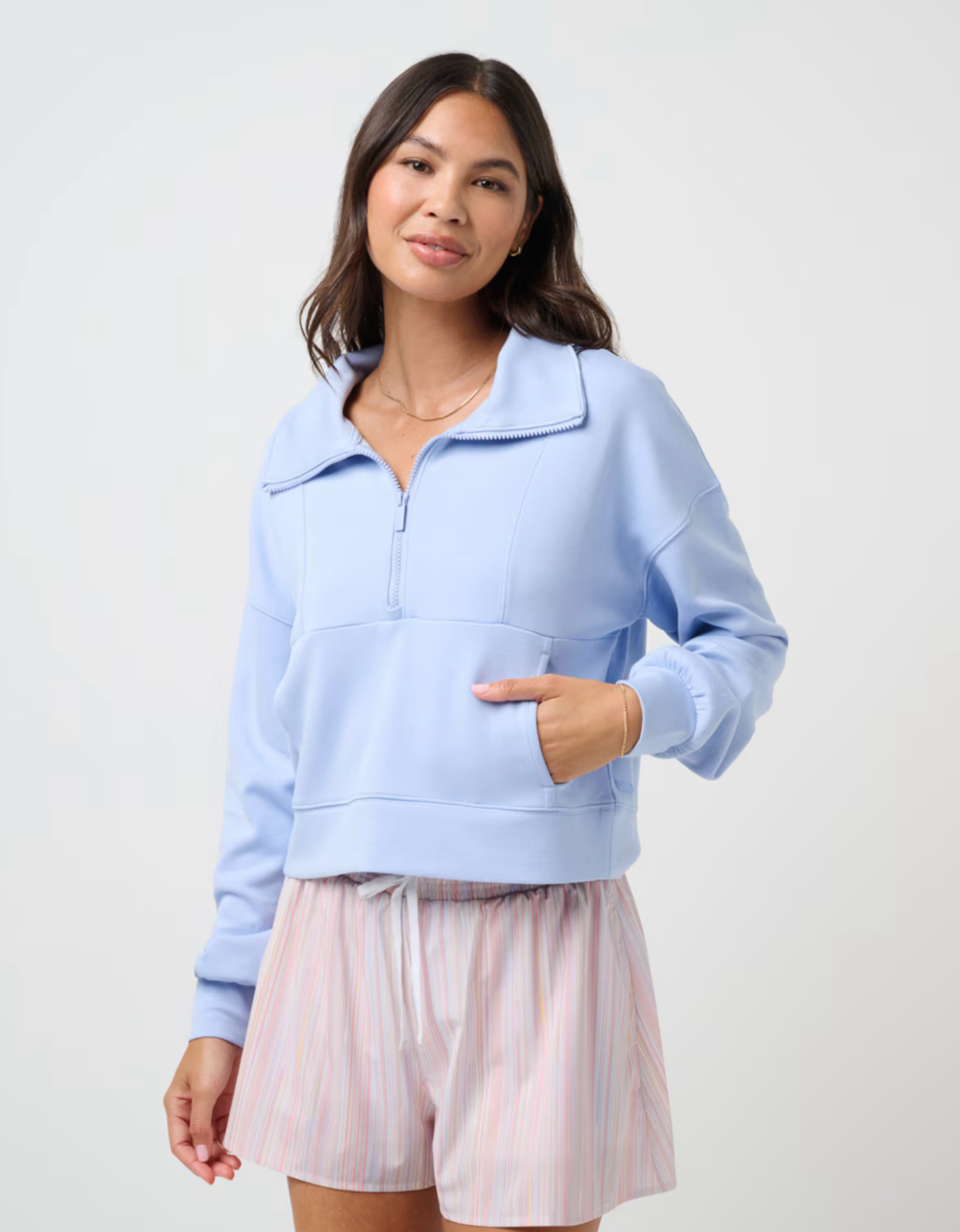 TM Brunnera Skyloft 1/2 Zip
