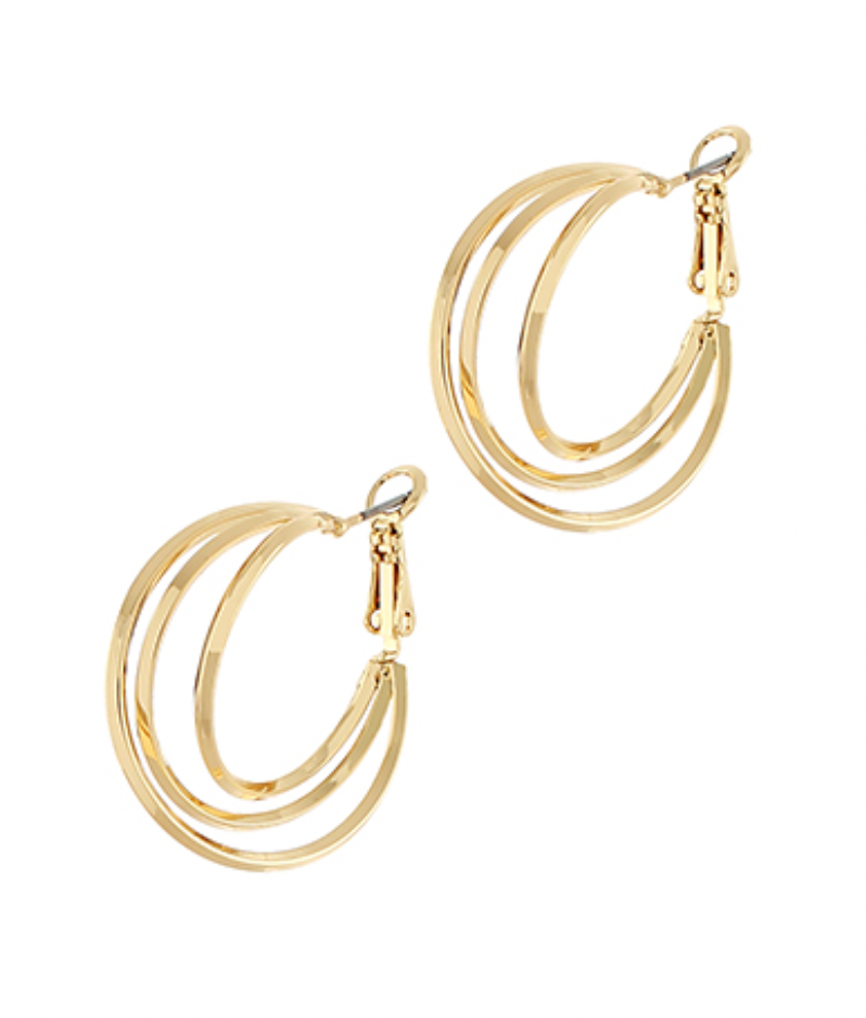 Three Layered Wire Hoops