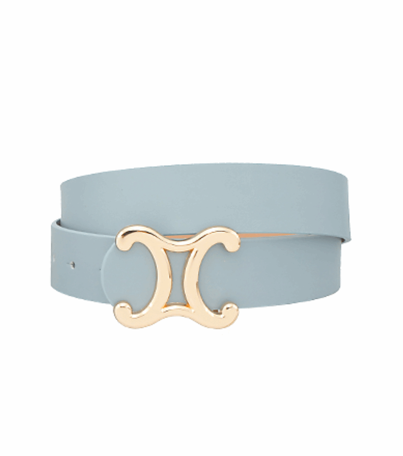 Mirrored C Buckle Belt