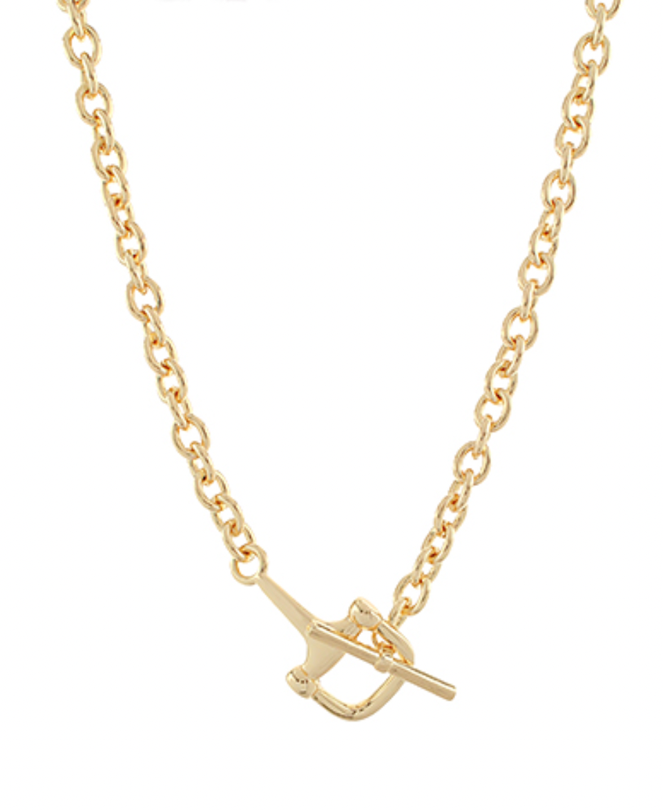 Horsebit Chain Necklace