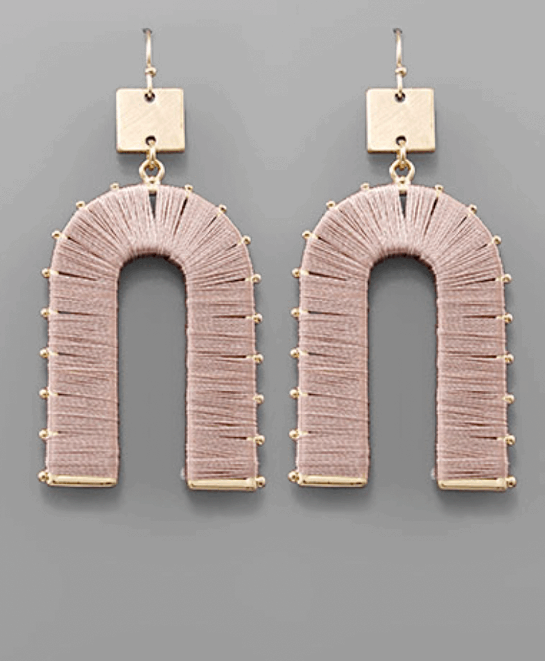 Arch Thread Earrings