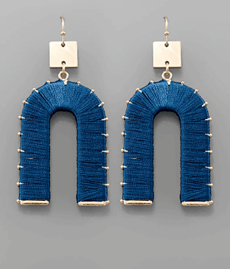 Arch Thread Earrings