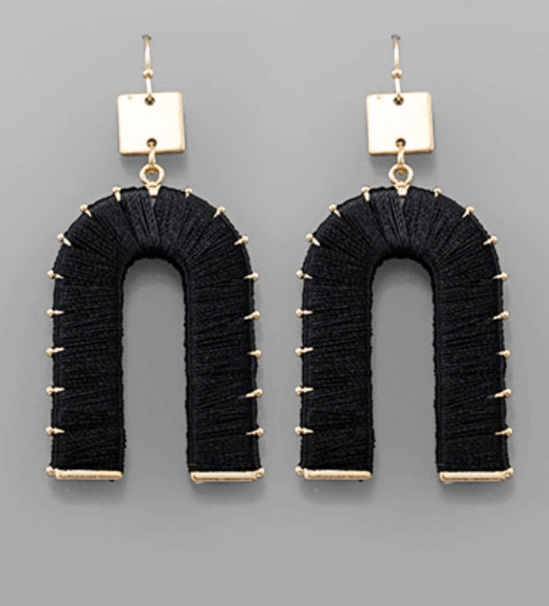 Arch Thread Earrings
