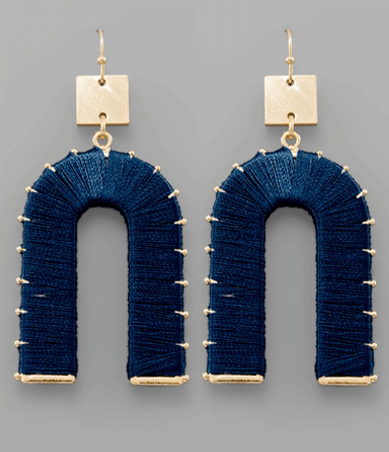 Arch Thread Earrings