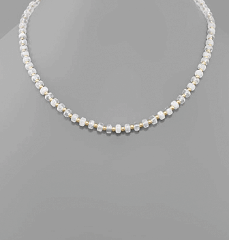 Acrylic Round Bead Necklace