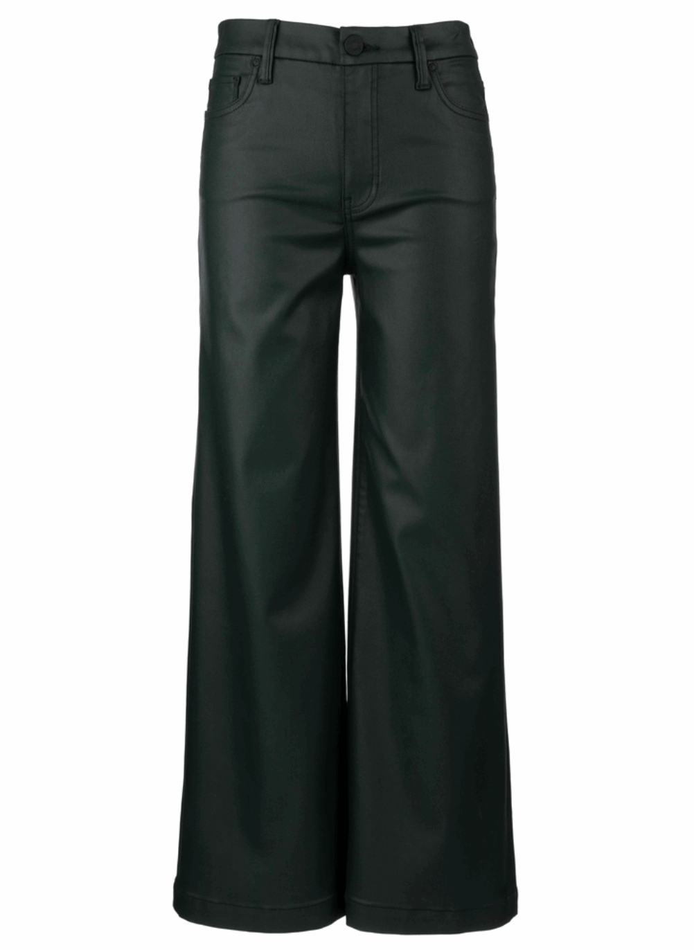 Med Denim in Coated Forest Black