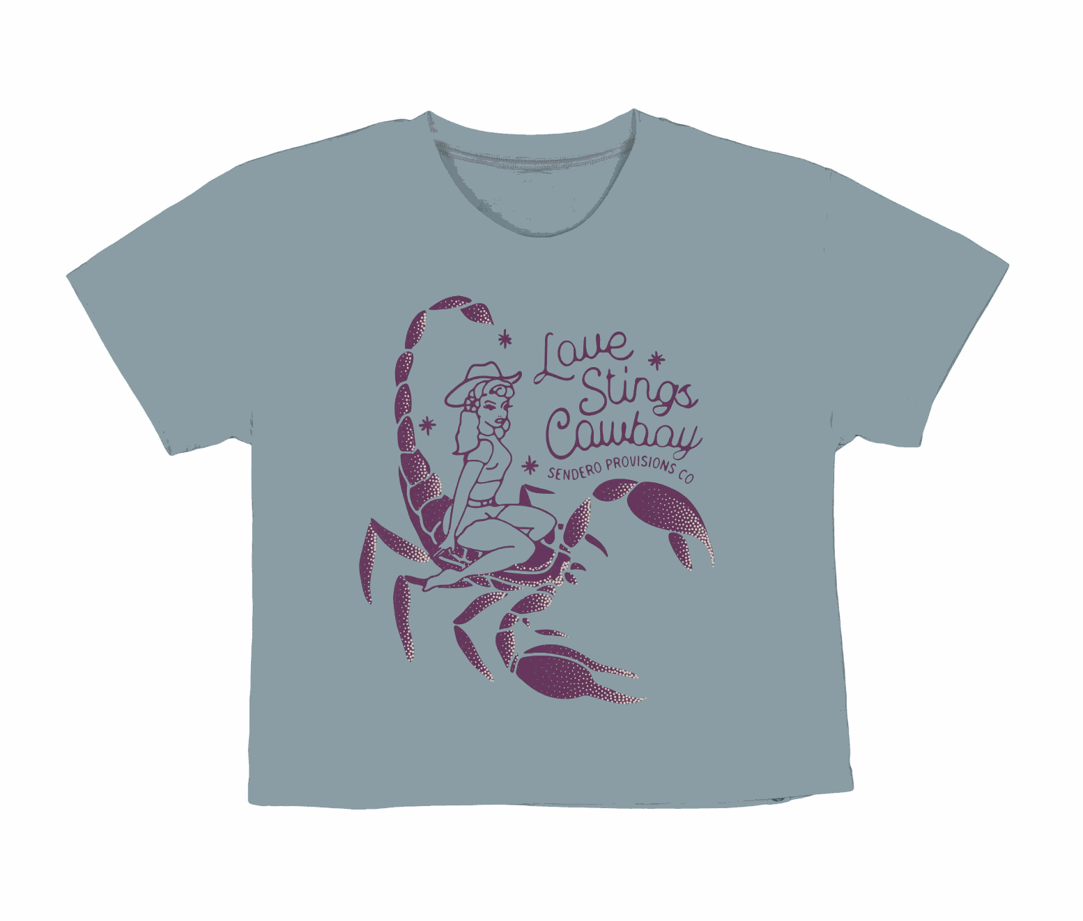 Love Stings Crop Tee