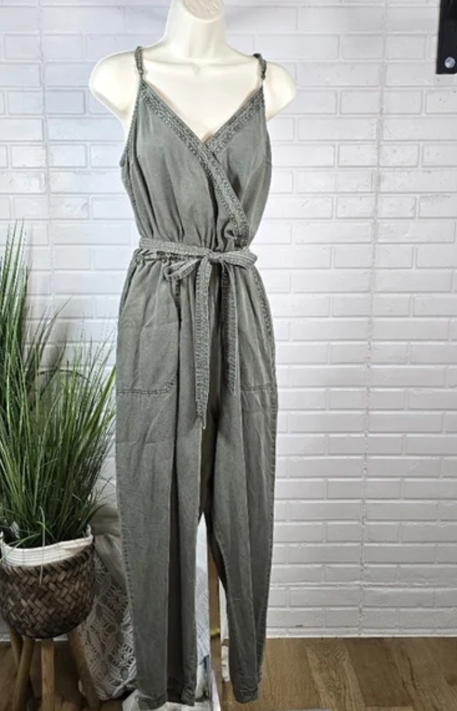 AF Olive Jumpsuit