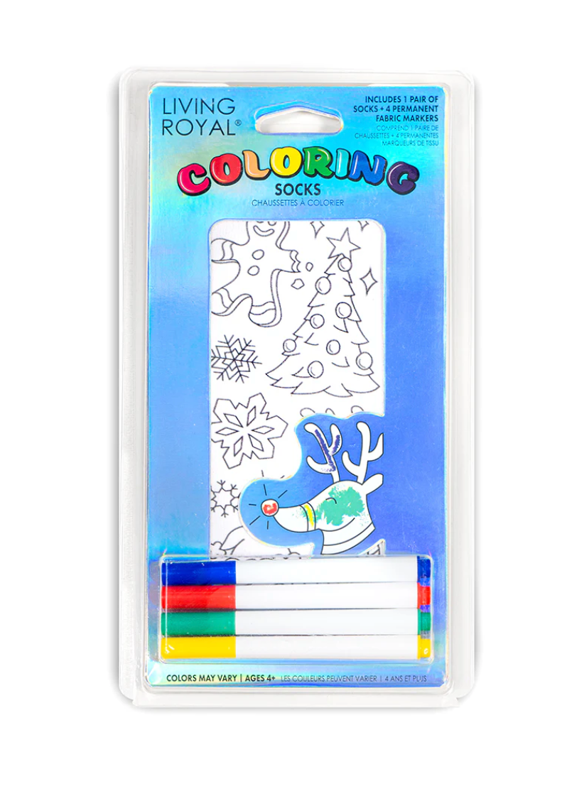 Kids- Coloring Socks