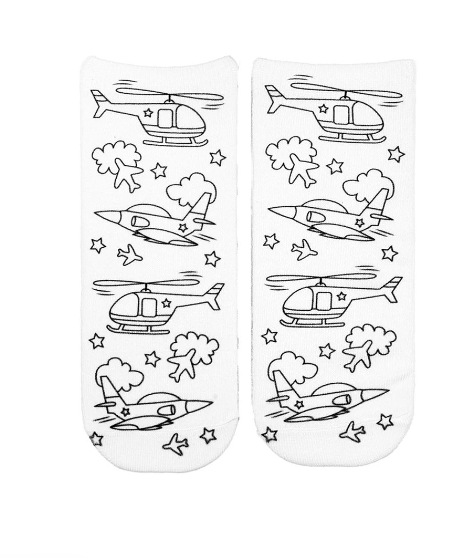 Kids- Coloring Socks