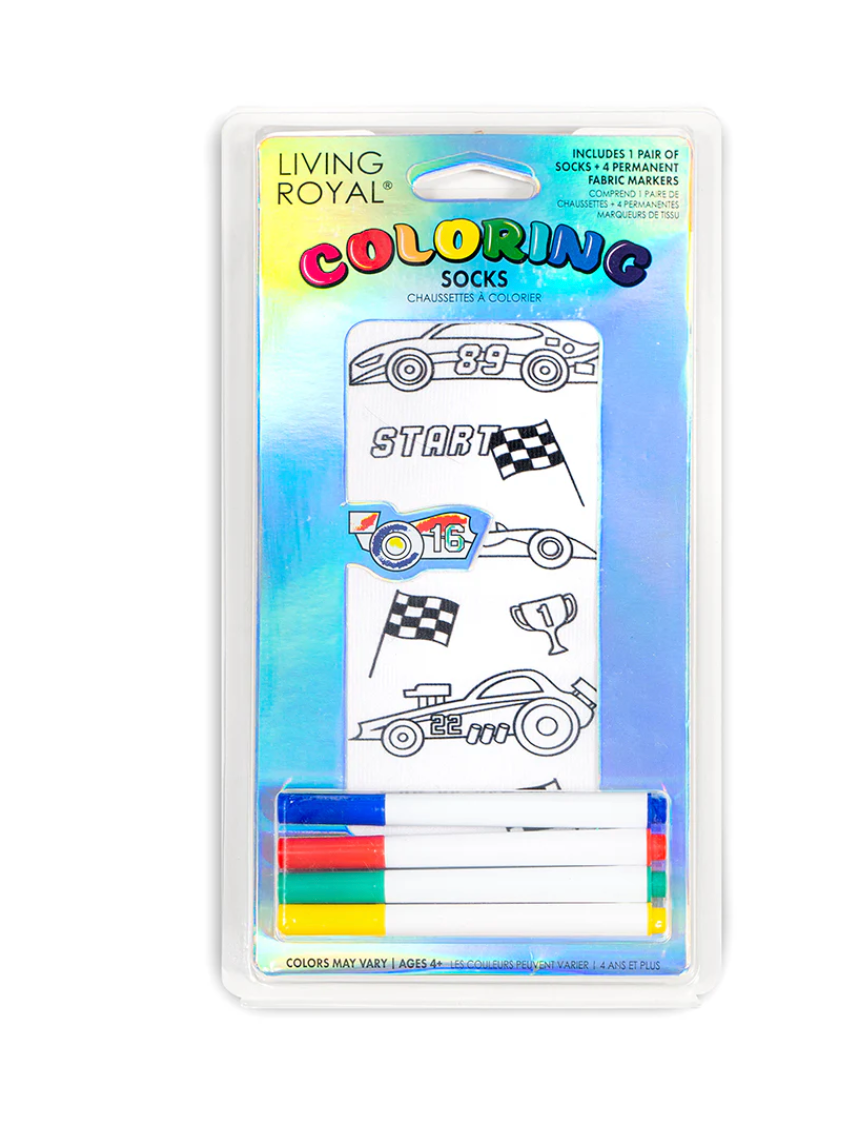 Kids- Coloring Socks