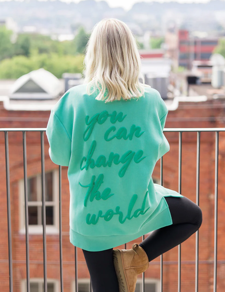 Change the World Puff Sweatshirt