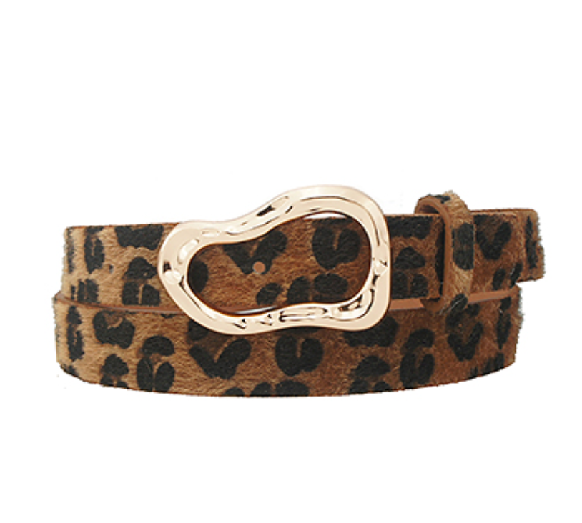Wavy Buckle Belt