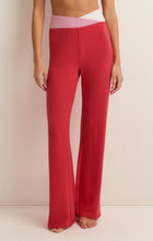 Load image into Gallery viewer, CROSS OVER COLOR BLOCK FLARE PANT