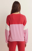 Load image into Gallery viewer, COLOR BLOCK LONG SLEEVE TOP