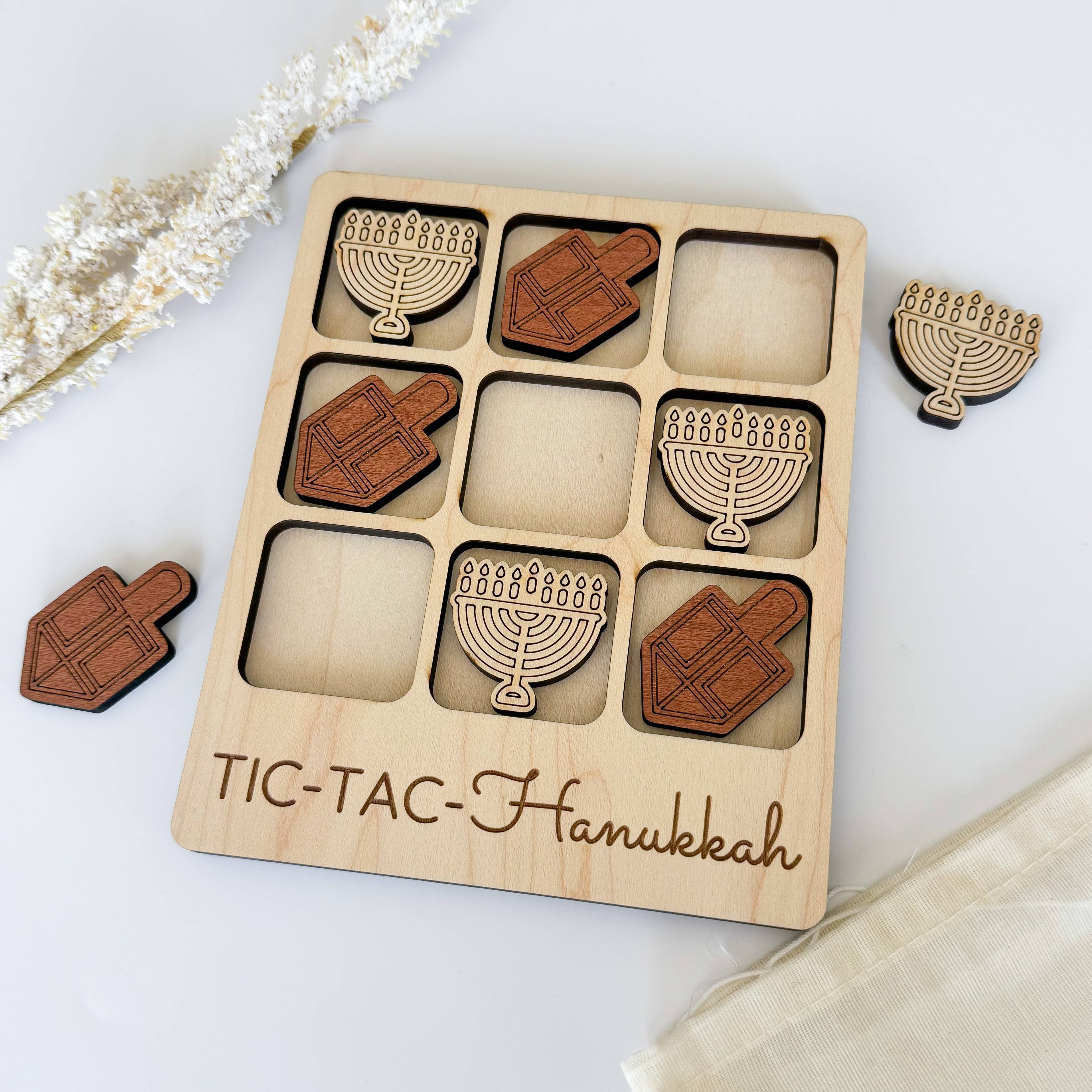 Hanukkah Tic-Tac-Toe Game