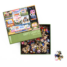 Load image into Gallery viewer, Happy Campers 1,000 Piece Puzzle