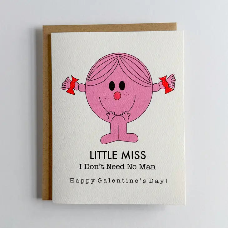 Little Miss Galentine Card