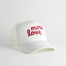 Load image into Gallery viewer, More Love Recycled Trucker Valentine&#39;s Day Hat