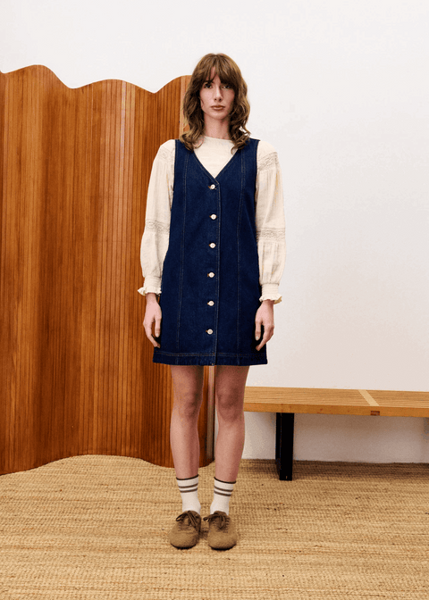 Nala Midnight Blue Dress – Six Sisters Boutique-NULU