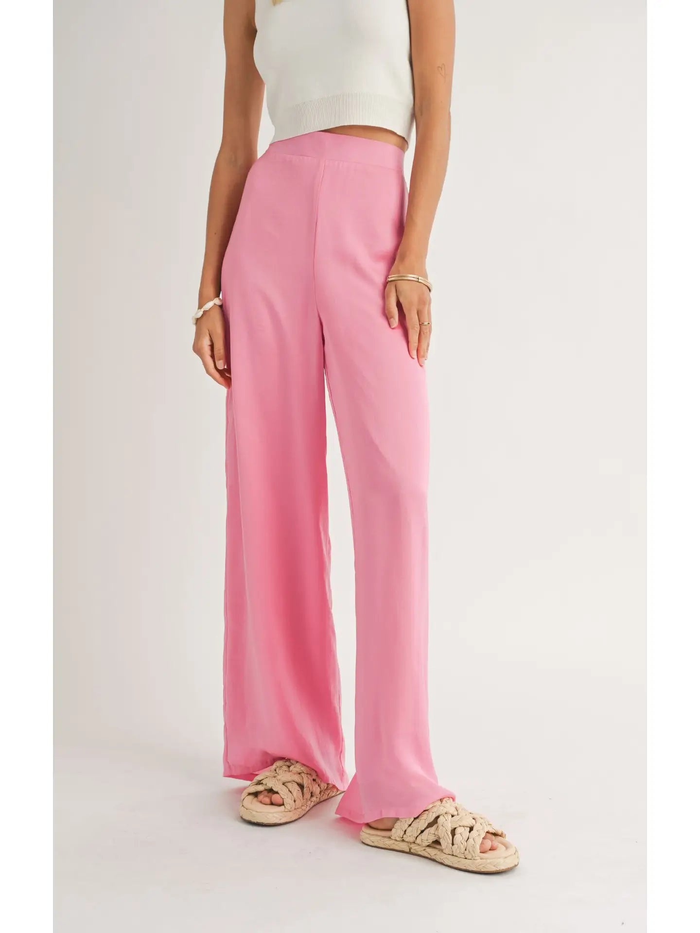 Hibiscus Wide Leg Pants