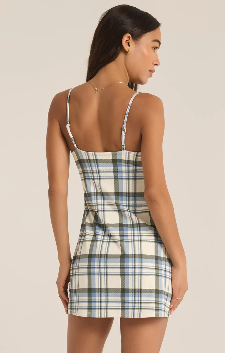 Doubles Plaid Active Dress