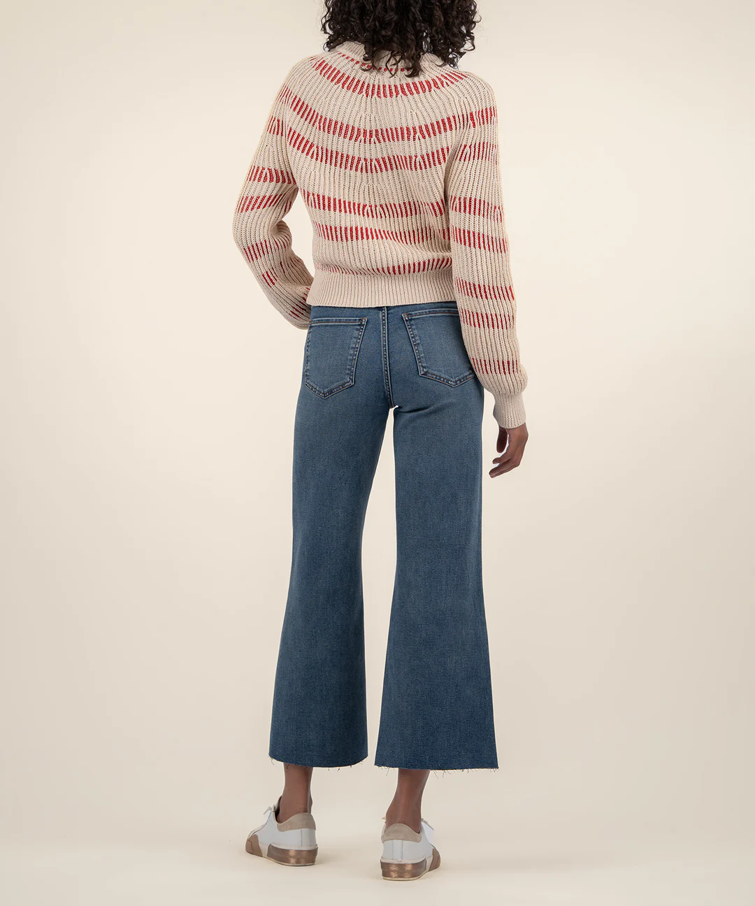 Reagen Stripe Crewneck Sweater