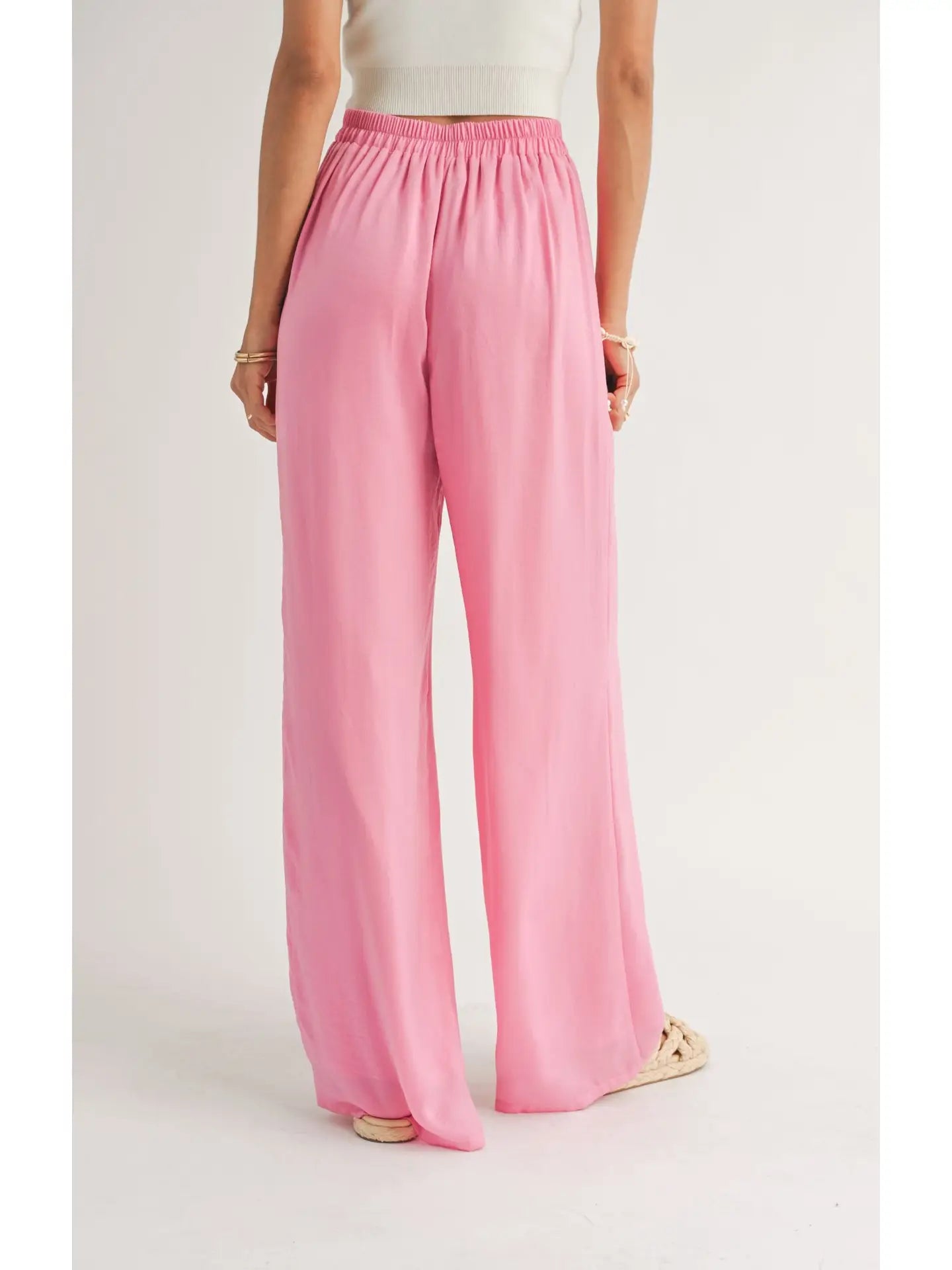 Hibiscus Wide Leg Pants