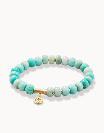 Stone Stretch Bracelet 8mm Amazonite