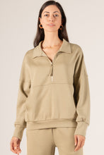 Load image into Gallery viewer, Butter Modal Zip Up Pullover