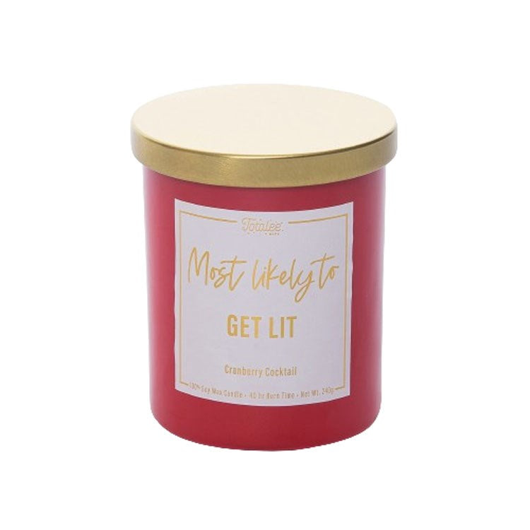 Get Lit Soy CandleGet Lit Soy CandleHolidaySix Sisters Boutique-NULU