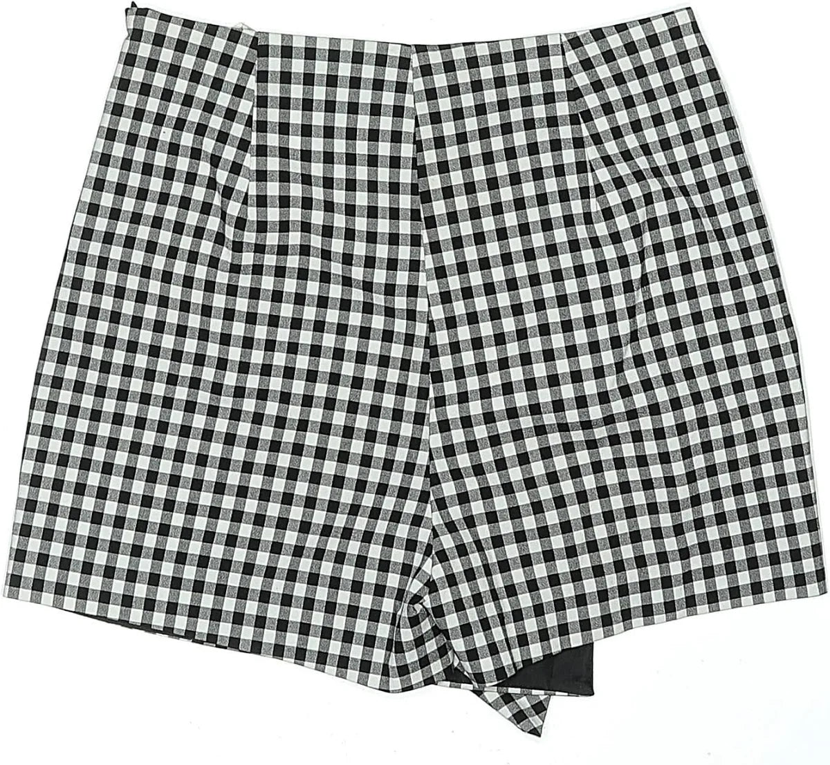 Zara Gingham Skort