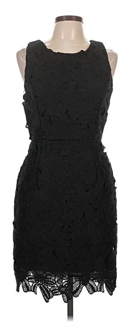 ASTR Black Lace Mini Dress – Six Sisters Boutique-NULU