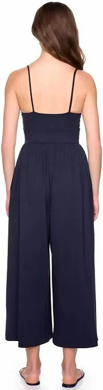Susana Monaco Slip To Jumpsuit Navy