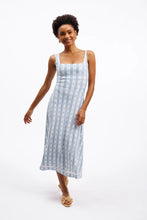 Load image into Gallery viewer, The Diana Dress - Ocean Ikat