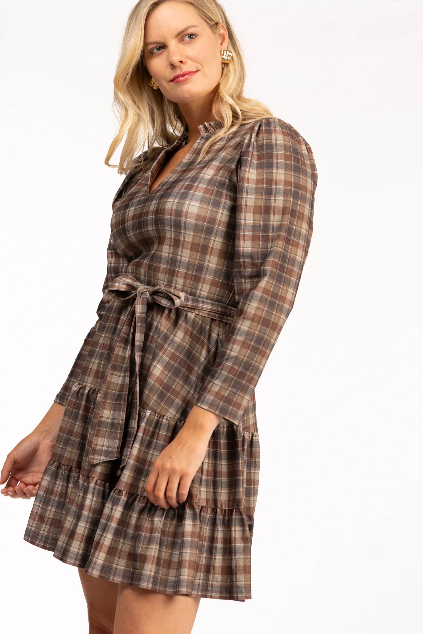 The Rosemary Dress - Professors Plaid