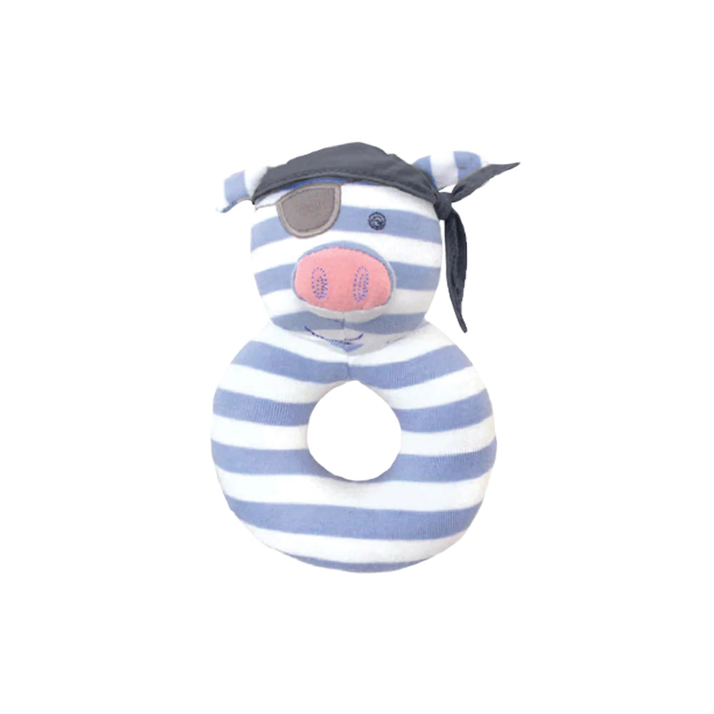 Pirate Pig - Teething Rattle