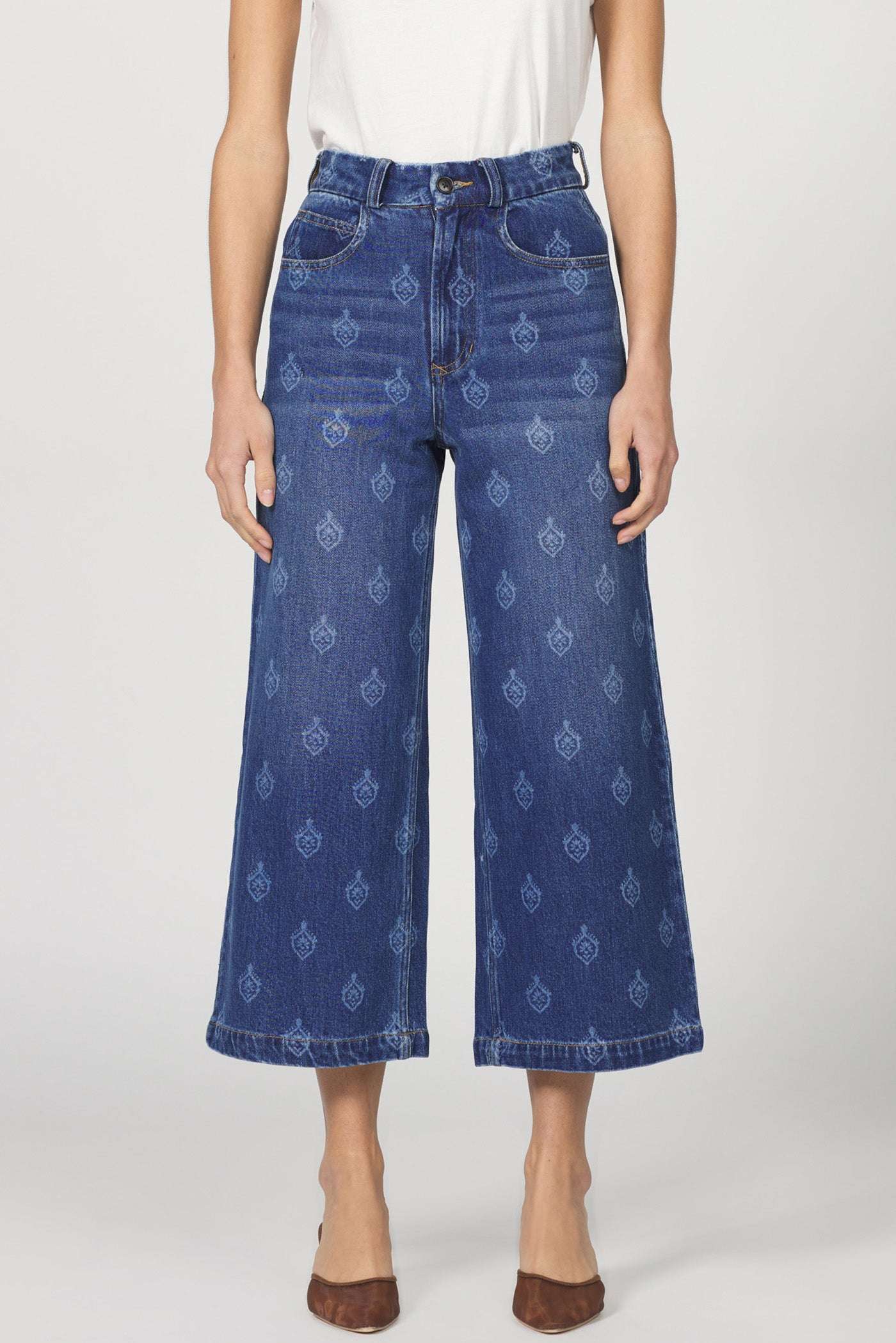 Audrey Denim - Tulip Crest