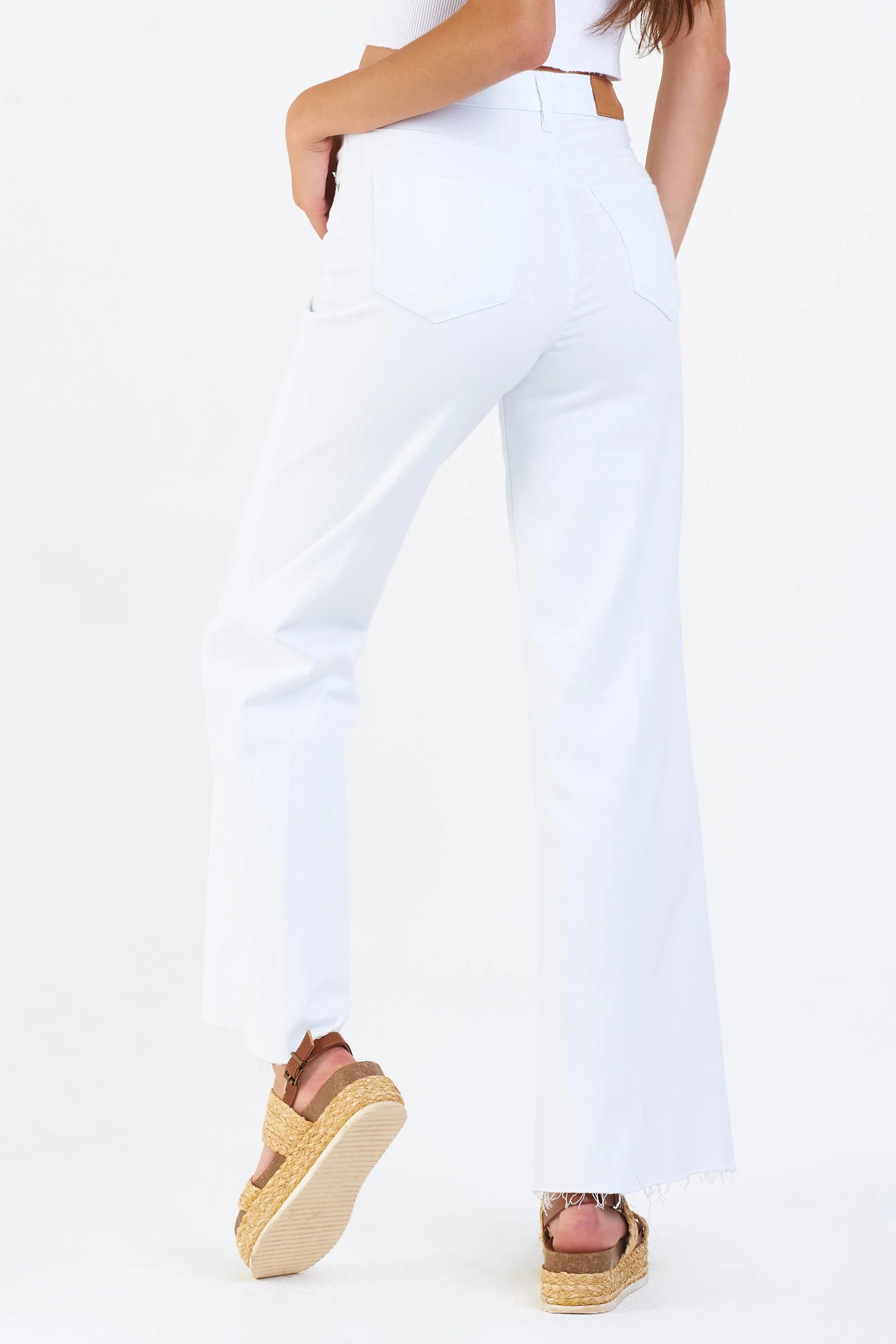 Fiona Denim in White