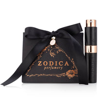 Load image into Gallery viewer, Zodiac Perfume Twist &amp; Spritz Travel Spray Gift Set 8ml