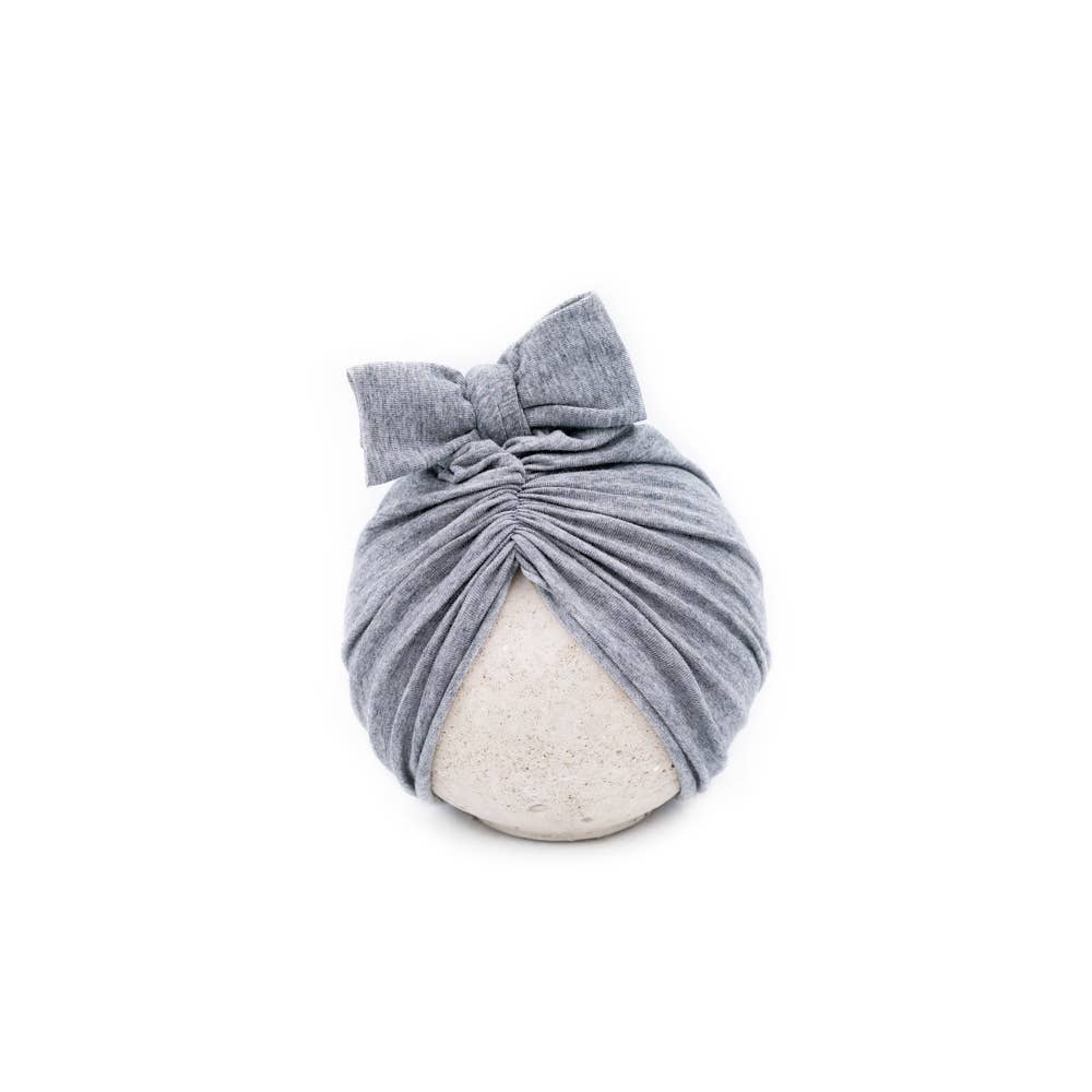 Classic Head Wrap Hat - Heather Gray