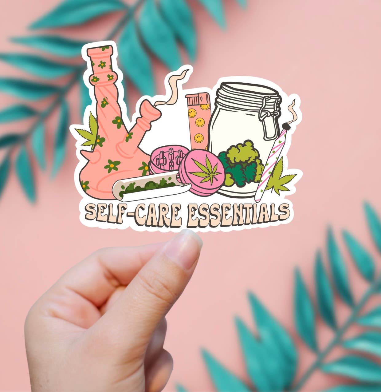 Self Care Essentials Sticker