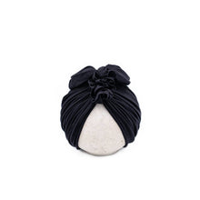 Load image into Gallery viewer, Vintage Head Wrap Hat - Black
