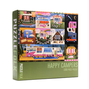 Happy Campers 1,000 Piece Puzzle